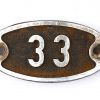 Schnalle Aluminium Original Nr. 33-0