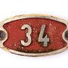 Schnalle Aluminium Original Nr. 34-0