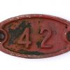 Schnalle Aluminium Original Nr. 42-0