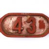 Schnalle Aluminium Original Nr. 43-0
