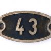 Schnalle Aluminium Original Nr. 43-0