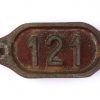 Schnalle Aluminium Original Nr. 121-0