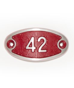 Schnalle Aluminium Fire Rot Nr. 42-4654