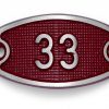 Schnalle Aluminium Fire Rot Nr. 33-0