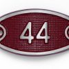 Schnalle Aluminium Fire Rot Nr. 44-0