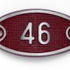 Schnalle Aluminium Fire Rot Nr. 46-0