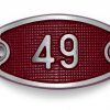 Schnalle Aluminium Fire Rot Nr. 49-0