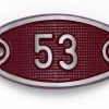 Schnalle Aluminium Fire Rot Nr. 53-0