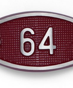 Schnalle Aluminium Fire Rot Nr. 64-0