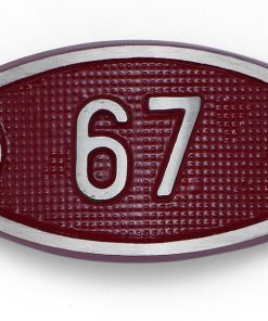 Schnalle Aluminium Fire Rot Nr. 67-0