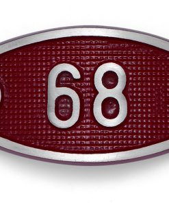 Schnalle Aluminium Fire Rot Nr. 68-0