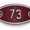Schnalle Aluminium Fire Rot Nr. 73-0