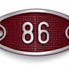 Schnalle Aluminium Fire Rot Nr. 86-0