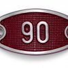 Schnalle Aluminium Fire Rot Nr. 90-0