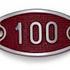 Schnalle Aluminium Fire Rot Nr. 100-0